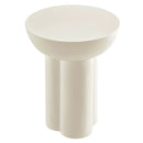 Caspian Round Concrete Side Table by Modway by HouseOfZazla