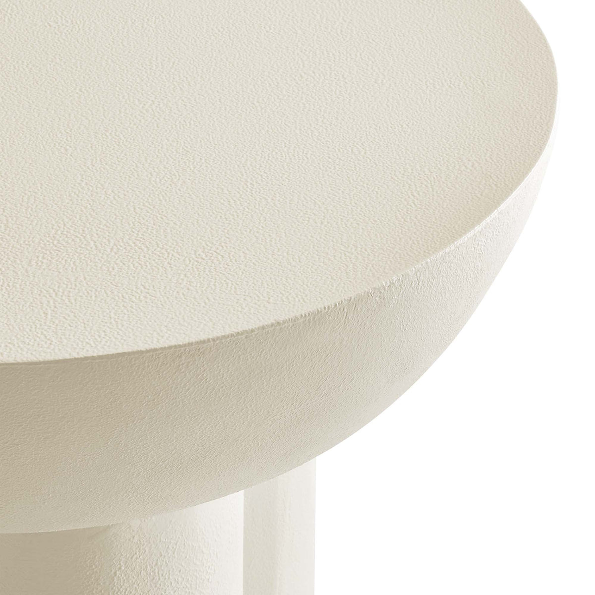 Caspian Round Concrete Side Table by Modway, photo 7 of 14