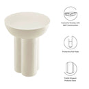 Caspian Round Concrete Side Table by Modway by HouseOfZazla