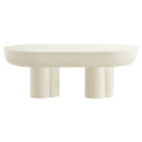 Caspian Oval Concrete Coffee Table by Modway by HouseOfZazla