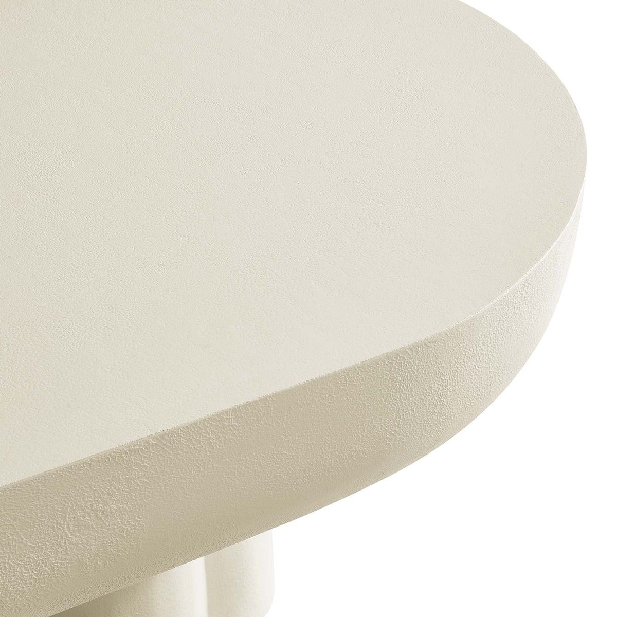 Caspian Oval Concrete Coffee Table by Modway, photo 7 of 14
