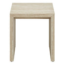 Mirella Faux Travertine Side Table by Modway by HouseOfZazla