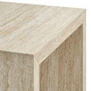 Mirella Faux Travertine Side Table by Modway by HouseOfZazla