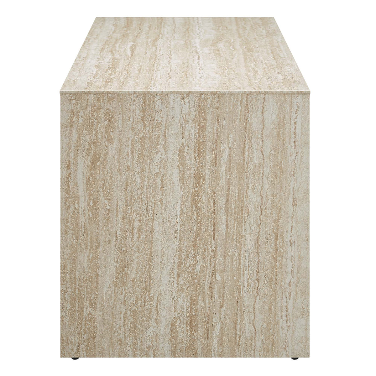 Mirella 62" Faux Travertine Long Bench by Modway, photo 5 of 7