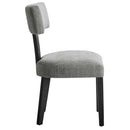 Nalani Fabric Upholstered Dining Chairs Set of 2 by Modway by HouseOfZazla