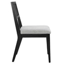 Nimba Faux Rattan Fabric Dining Chairs Set of 2 by Modway by HouseOfZazla