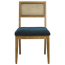 Nimba Faux Rattan Fabric Dining Chairs Set of 2 by Modway by HouseOfZazla