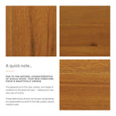 Tahoe Outdoor Patio Acacia Wood Ottoman by Modway by HouseOfZazla