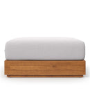 Tahoe Outdoor Patio Acacia Wood Ottoman by Modway by HouseOfZazla