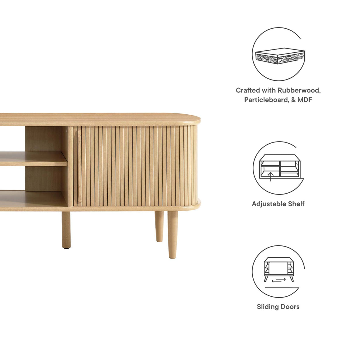 Contour 63" Wood TV Stand by Modway, photo 13 of 14