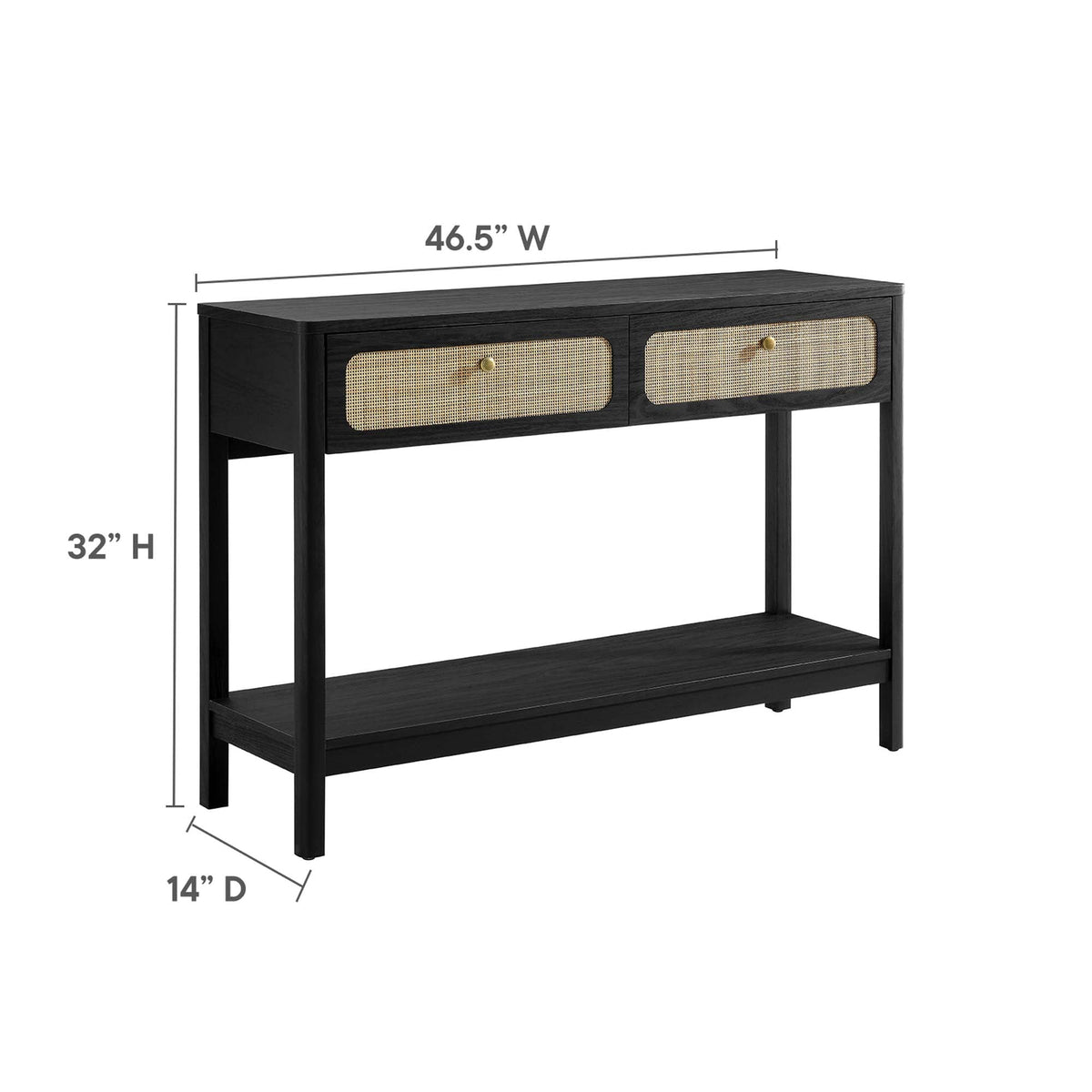 Chaucer Wood Entryway Console Table by Modway, photo 12 of 14