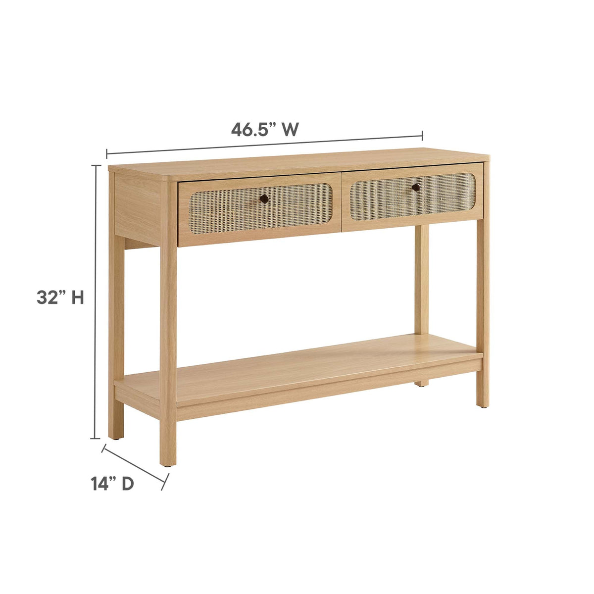 Chaucer Wood Entryway Console Table by Modway, photo 3 of 14