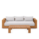 Tahoe 2-Piece Outdoor Patio Acacia Wood Sofa and Coffee Table Set by Modway by HouseOfZazla
