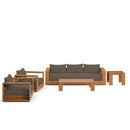 Tahoe 5-Piece Outdoor Patio Acacia Wood Furniture Set by Modway by HouseOfZazla