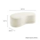 Nimbus 48" Upholstered Ottoman Bench by Modway by HouseOfZazla