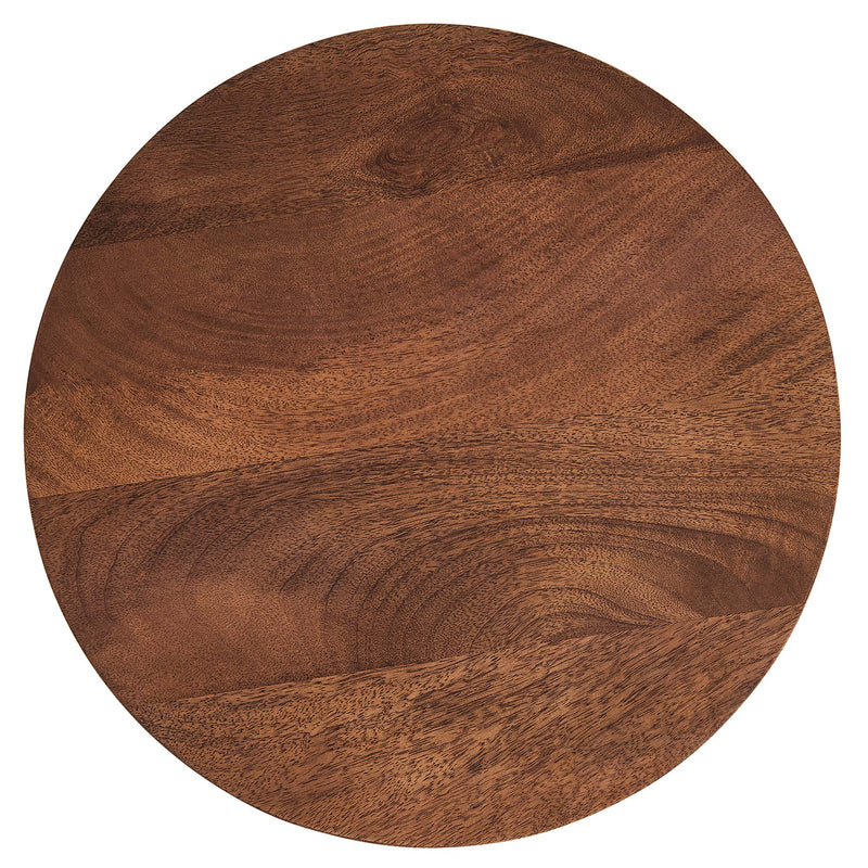 Valeo Round Wood and Metal Side Table by Modway, photo 5 of 7