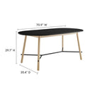 Infuse 71" Wood Grain Dining Table by Modway by HouseOfZazla