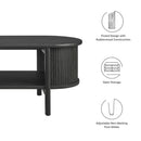 Cadence Coffee Table by Modway Mid-Century Modern Rubberwood by HouseOfZazla