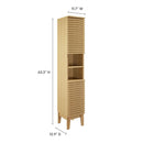 Render Tall Narrow Bathroom Storage Cabinet by Modway by HouseOfZazla