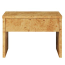 Hudson 1-Drawer Burl Wood Nightstand by Modway by HouseOfZazla