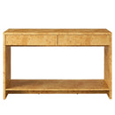 Hudson 2-Drawer Burl Wood Console Table by Modway by HouseOfZazla