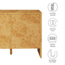 Hudson 40" Burl Wood Sideboard by Modway by HouseOfZazla