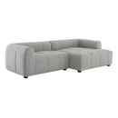 Liana Right-Facing Upholstered Fabric Modular Sofa with Chaise by Modway by HouseOfZazla