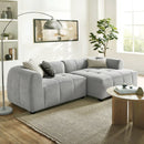 Liana Right-Facing Upholstered Fabric Modular Sofa with Chaise by Modway by HouseOfZazla