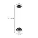 Eclipse Globe Pendant Light by Modway by HouseOfZazla