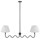 Wave Squiggle 2-Arm Pendant Light by Modway by HouseOfZazla