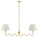 Wave Squiggle 2-Arm Pendant Light by Modway by HouseOfZazla