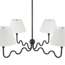 Wave Squiggle 4-Arm Pendant Light by Modway by HouseOfZazla