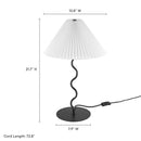 Wave Squiggle Table Lamp by Modway by HouseOfZazla