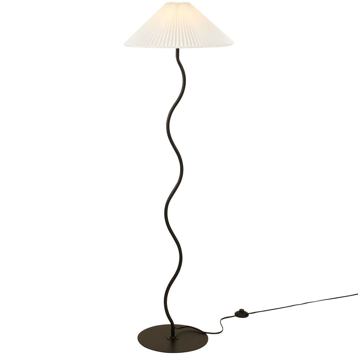 Wave Squiggle Floor Lamp by Modway, photo 5 of 7