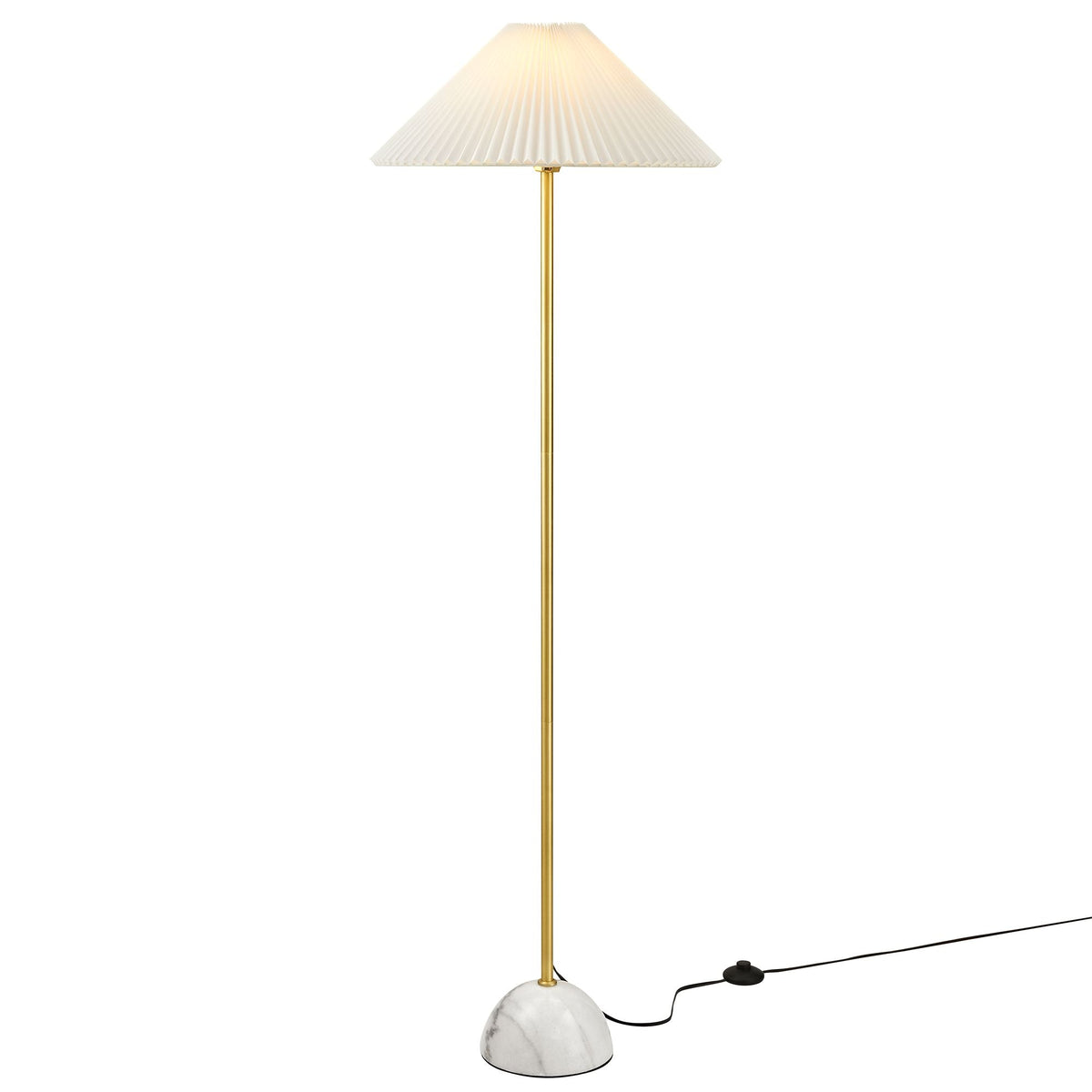 Illusion Marble Dome Floor Lamp by Modway, photo 5 of 14