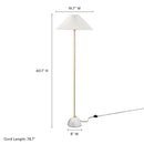 Illusion Marble Dome Floor Lamp by Modway by HouseOfZazla