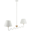 Sunlit Squiggle 2-Arm Pendant Light by Modway by HouseOfZazla