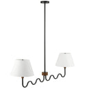 Sunlit Squiggle 2-Arm Pendant Light by Modway by HouseOfZazla