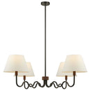 Sunlit Squiggle 4-Arm Pendant Light by Modway by HouseOfZazla