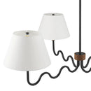 Sunlit Squiggle 4-Arm Pendant Light by Modway by HouseOfZazla