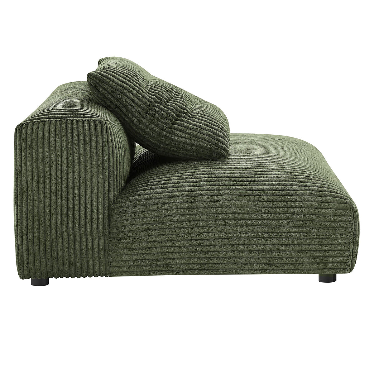 Solace 4-Piece Modular Corduroy Upholstered Sectional Sofa by Modway, photo 7 of 14