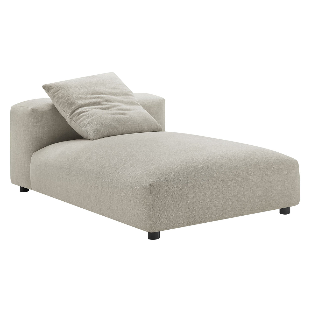 Solace 2-Piece Modular Upholstered Fabric Sectional Sofa with Chaise by Modway, photo 15 of 21