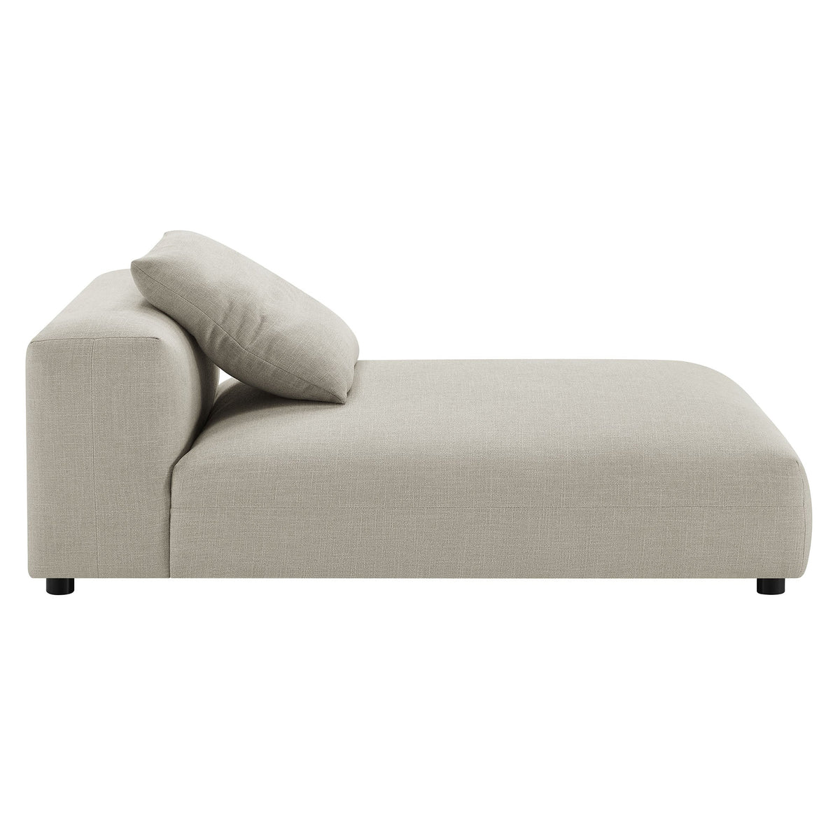 Solace 2-Piece Modular Upholstered Fabric Sectional Sofa with Chaise by Modway, photo 11 of 21
