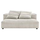 Solace Modular Corduroy Upholstered Armless Loveseat by Modway by HouseOfZazla