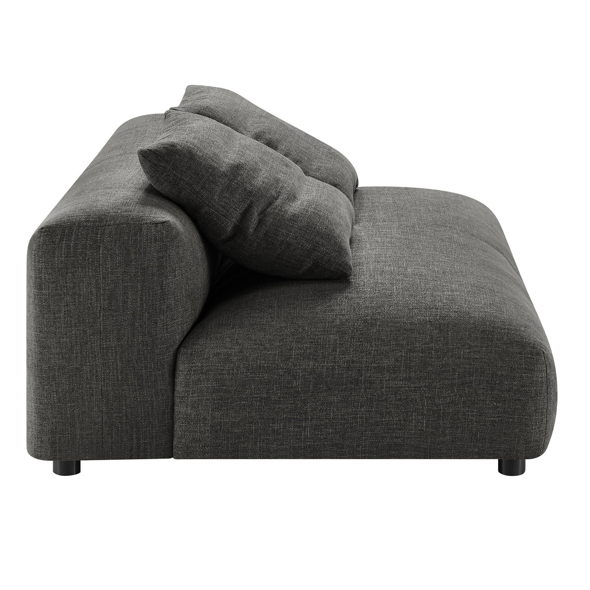 Solace 2-Piece Modular Upholstered Fabric Sectional Sofa with Chaise by Modway, photo 7 of 21