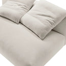 Solace Modular Upholstered Fabric Armless Loveseat by Modway by HouseOfZazla