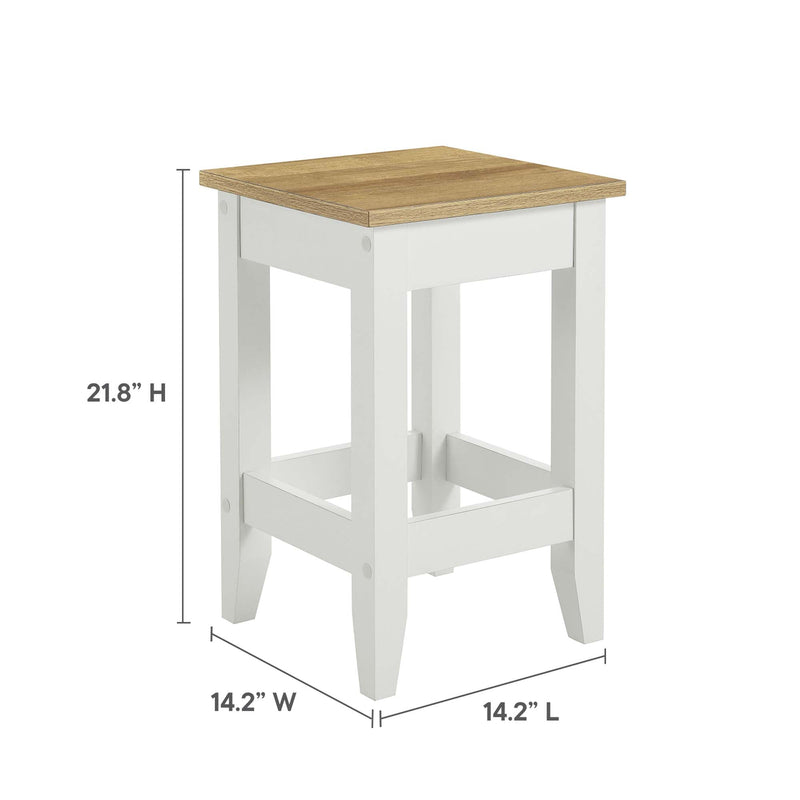 Garland 3-Piece Kitchen Island and Stool Set by Modway, photo 4 of 7