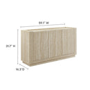 Hollis 59" Travertine Sideboard by Modway by HouseOfZazla