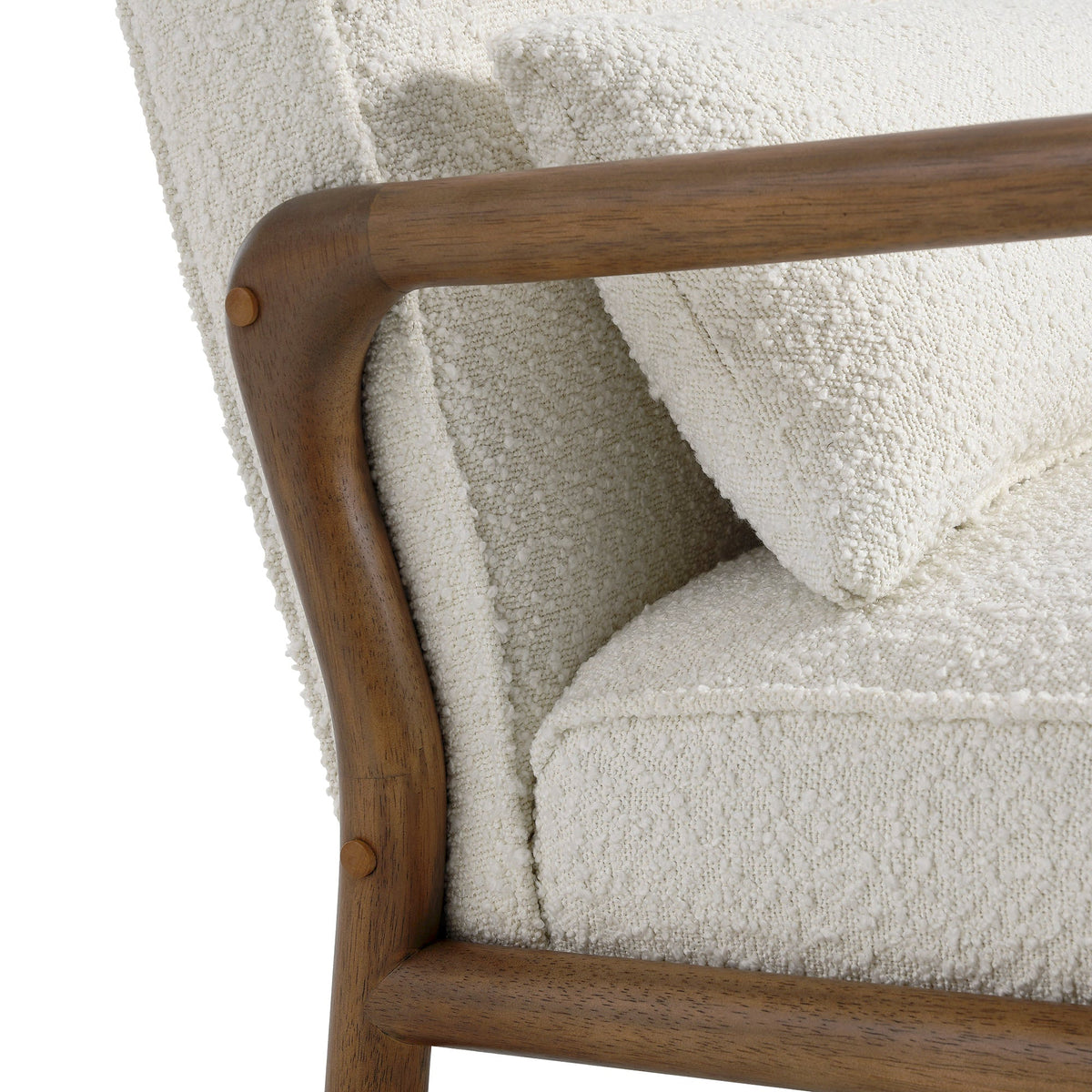 Charlie Boucle Upholstered Armchair by Modway, photo 7 of 7