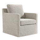 Serene Fabric Slipcovered Swivel Armchair by Modway by HouseOfZazla